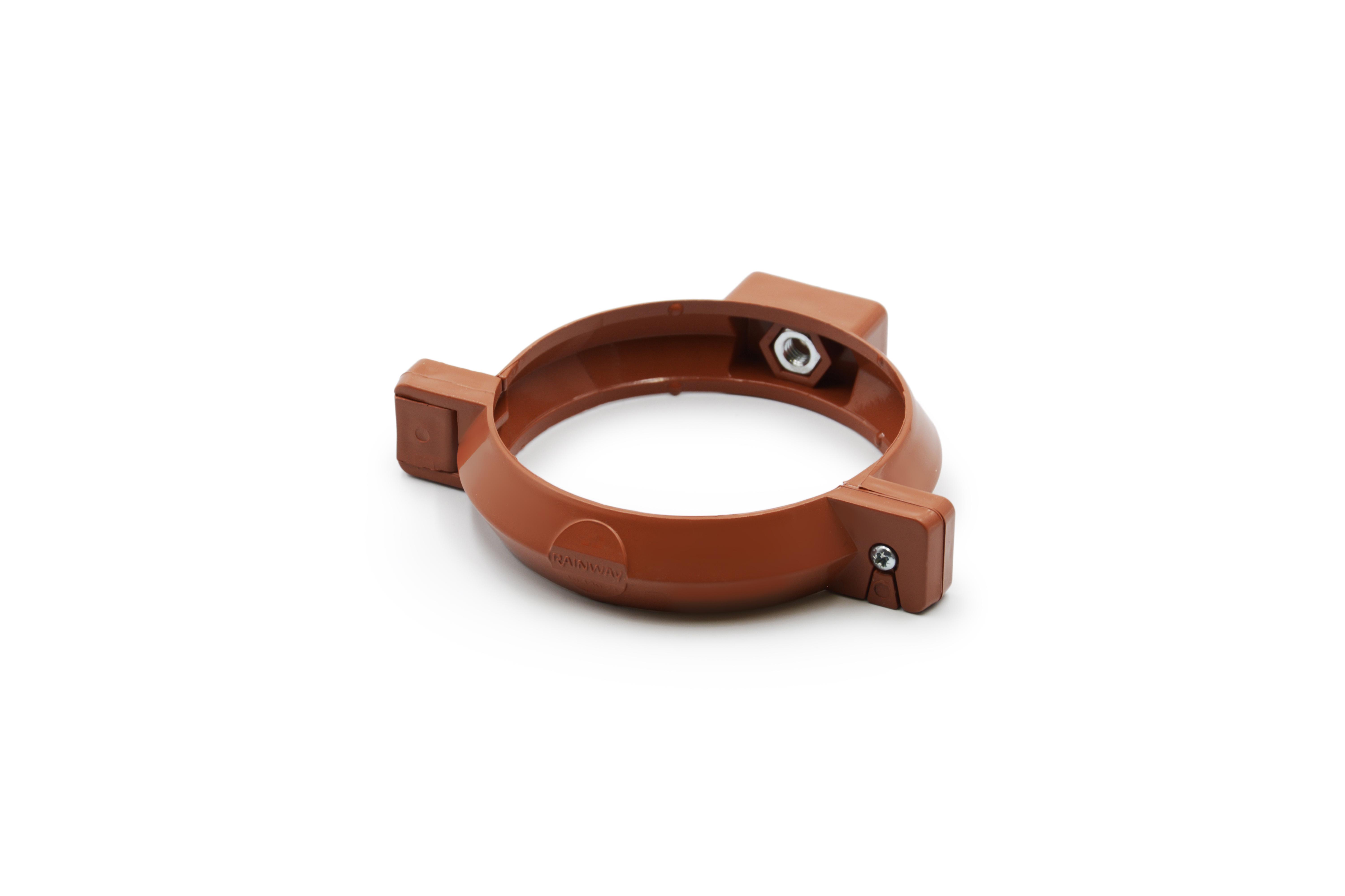 Кронштейн трубы Rainway 130 100 мм Кирпичный (10949788)