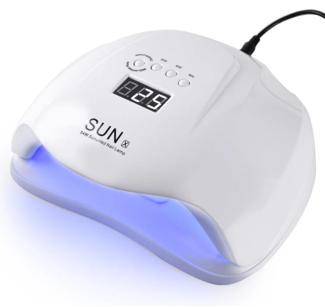 Лампа LED для сушки нігтів Sun X 54 W