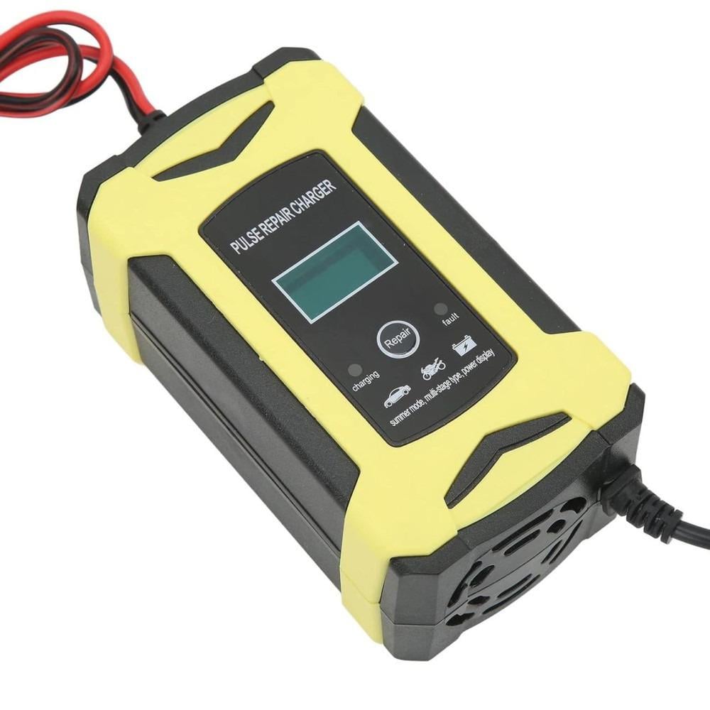 Зарядний пристрій для автомобіля з РК-дисплеєм 12V/24V - фото 4 Зарядний пристрій для автомобіля з РК-дисплеєм 12V/24V - фото 4