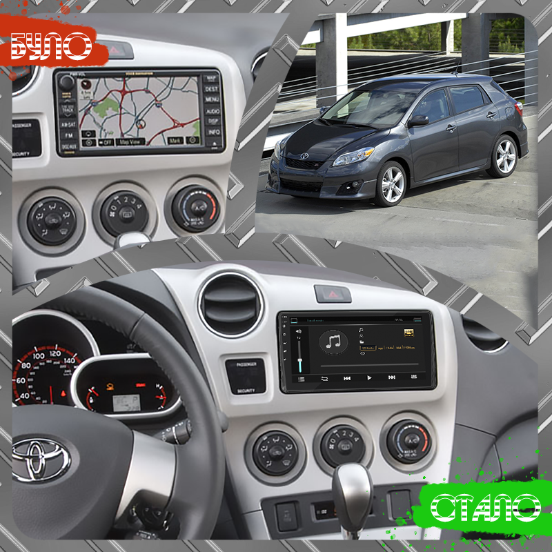 Магнитола штатная 9" Lesko для Toyota Matrix II E140 2008-2014 1/16Gb/ Wi-Fi Optima - фото 3