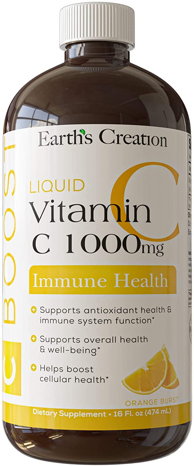 Вітамін рідкий Liquid Vitamin C 1000 мг 473 мл