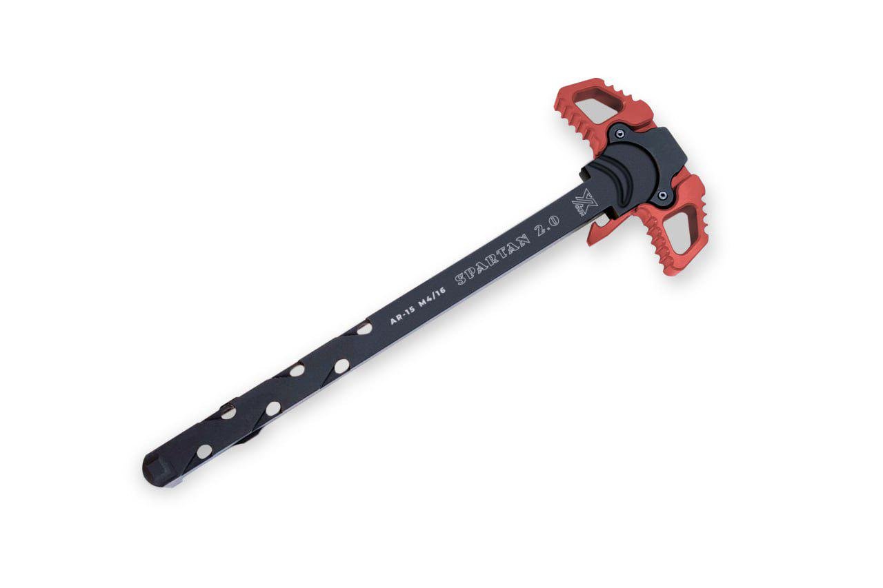 Рукоятка взведения Xgun Spartan 2.0 двусторонняя AR15 Red