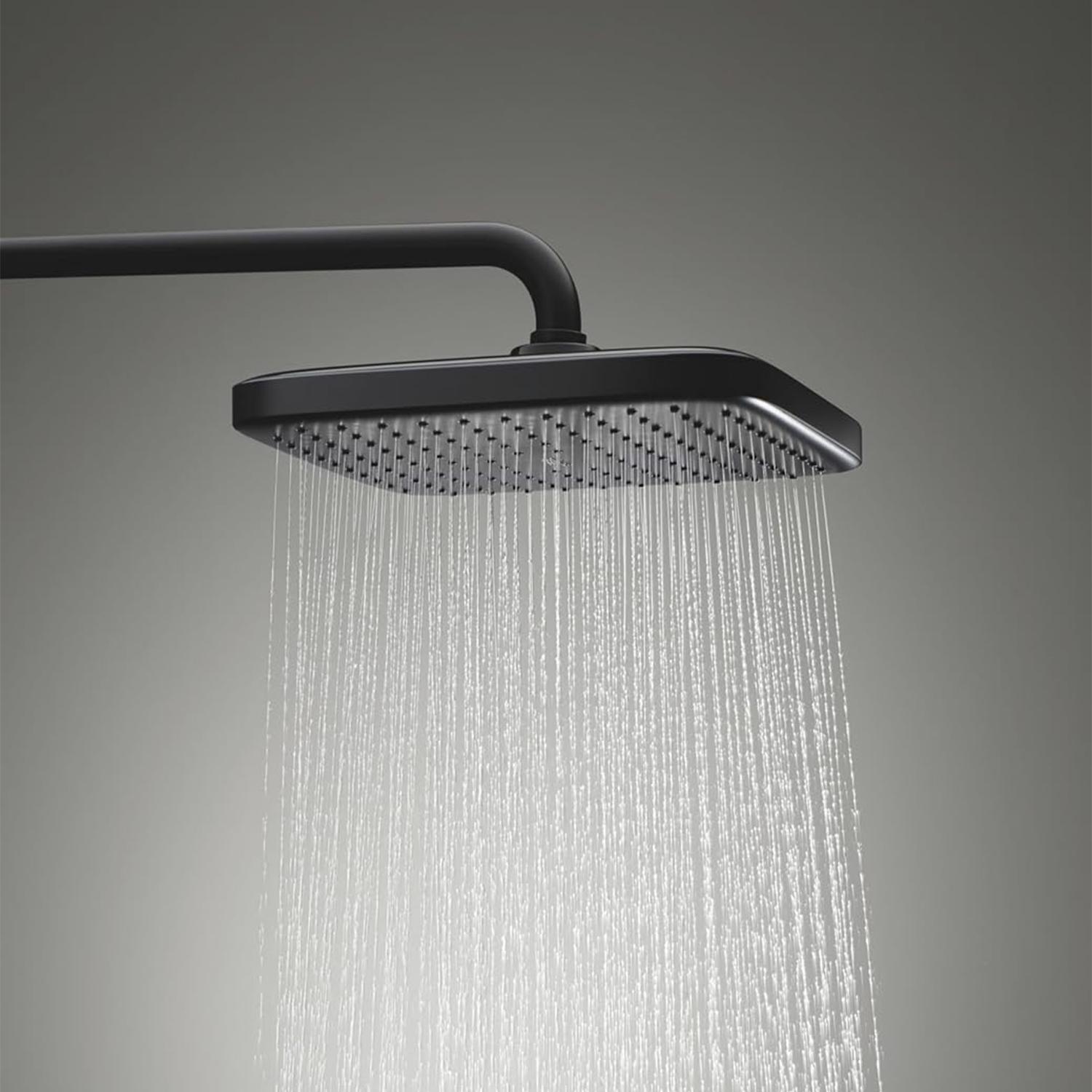 Душова система з термостатом Grohe QuickFix Vitalio Comfort 266962431 CV033882 Чорний (226270) - фото 6