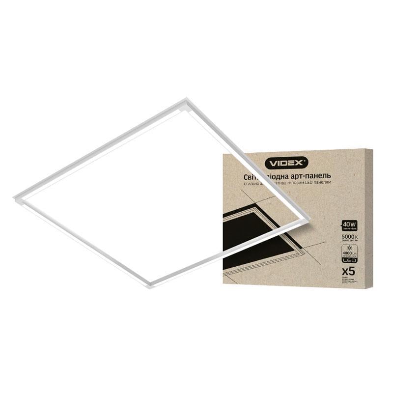 Арт-панель світлодіодна Videx ART 40W 5000K 220V (00000005202)
