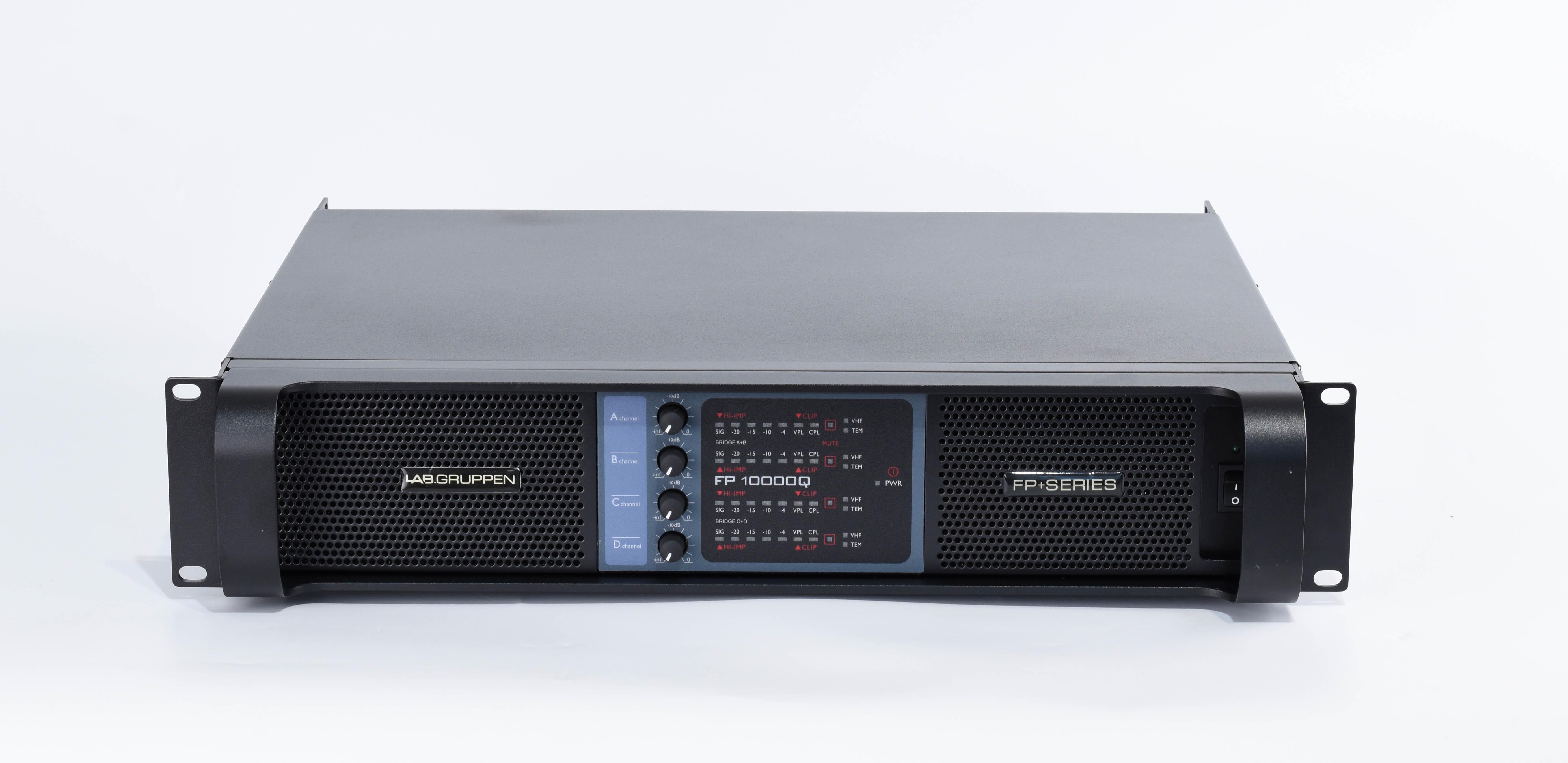 Усилитель мощности импульсный SANWAY LAB.GRUPPEN FP10000Q 4х2100 Вт (0055) - фото 2 Усилитель мощности импульсный SANWAY LAB.GRUPPEN FP10000Q 4х2100 Вт (0055) - фото 2