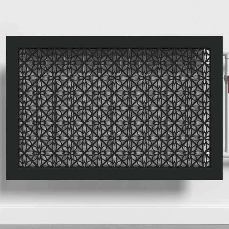 Решетка-экран на батарею SMARTWOOD 900 мм Чорный (R20383107)