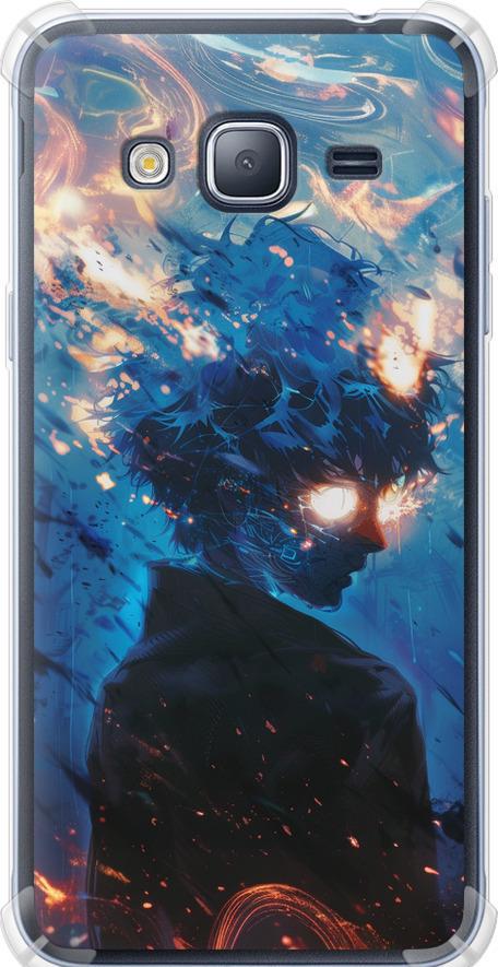Чехол на Samsung Galaxy J3 Duos (2016) J320H Сатору Годжо (6129sp-265-42517)