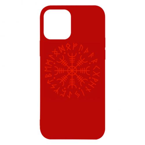 Чехол для iPhone 12 Агисхьяльм шлем ужаса