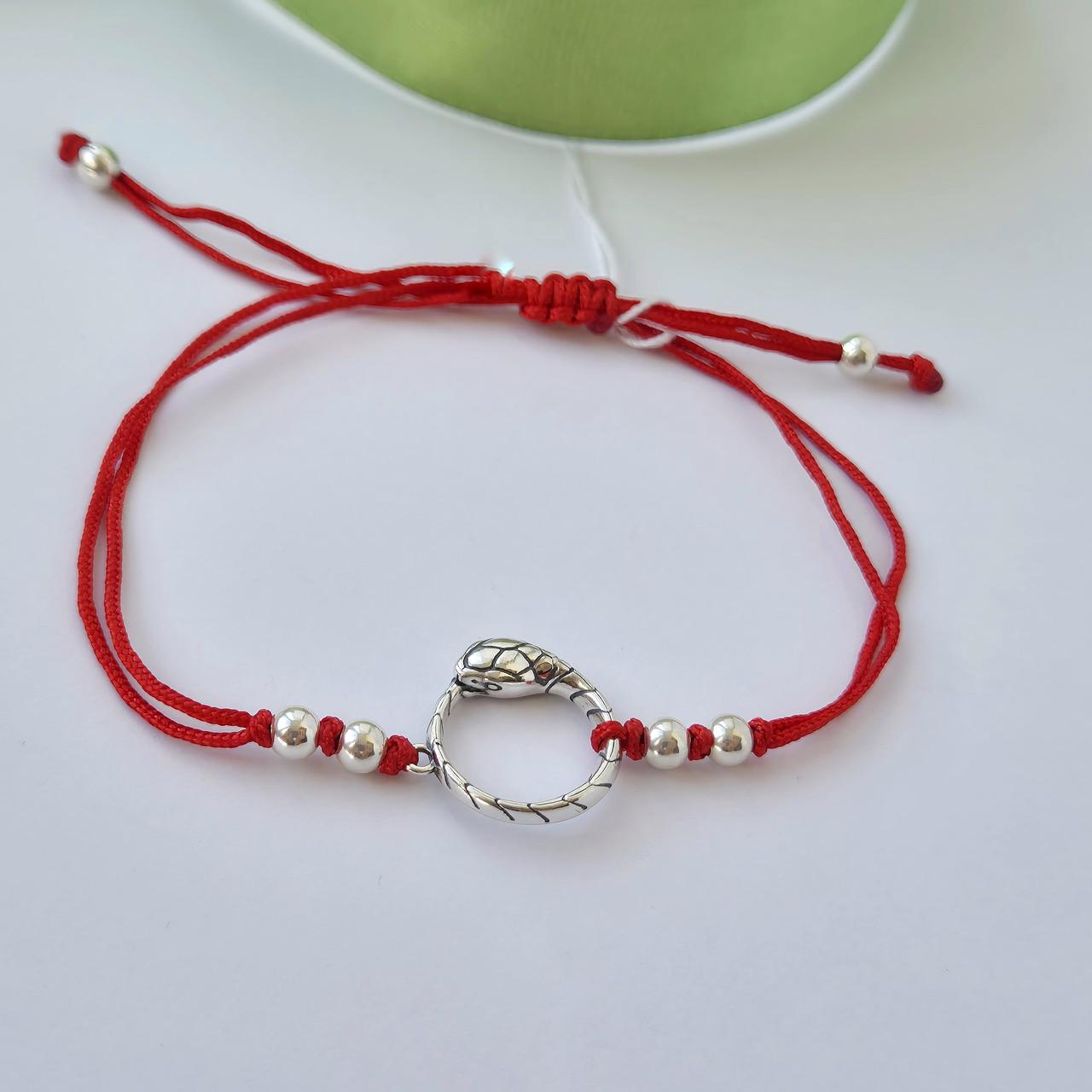 Браслет Змея без камней 925 пробы 1,97 г (75294)