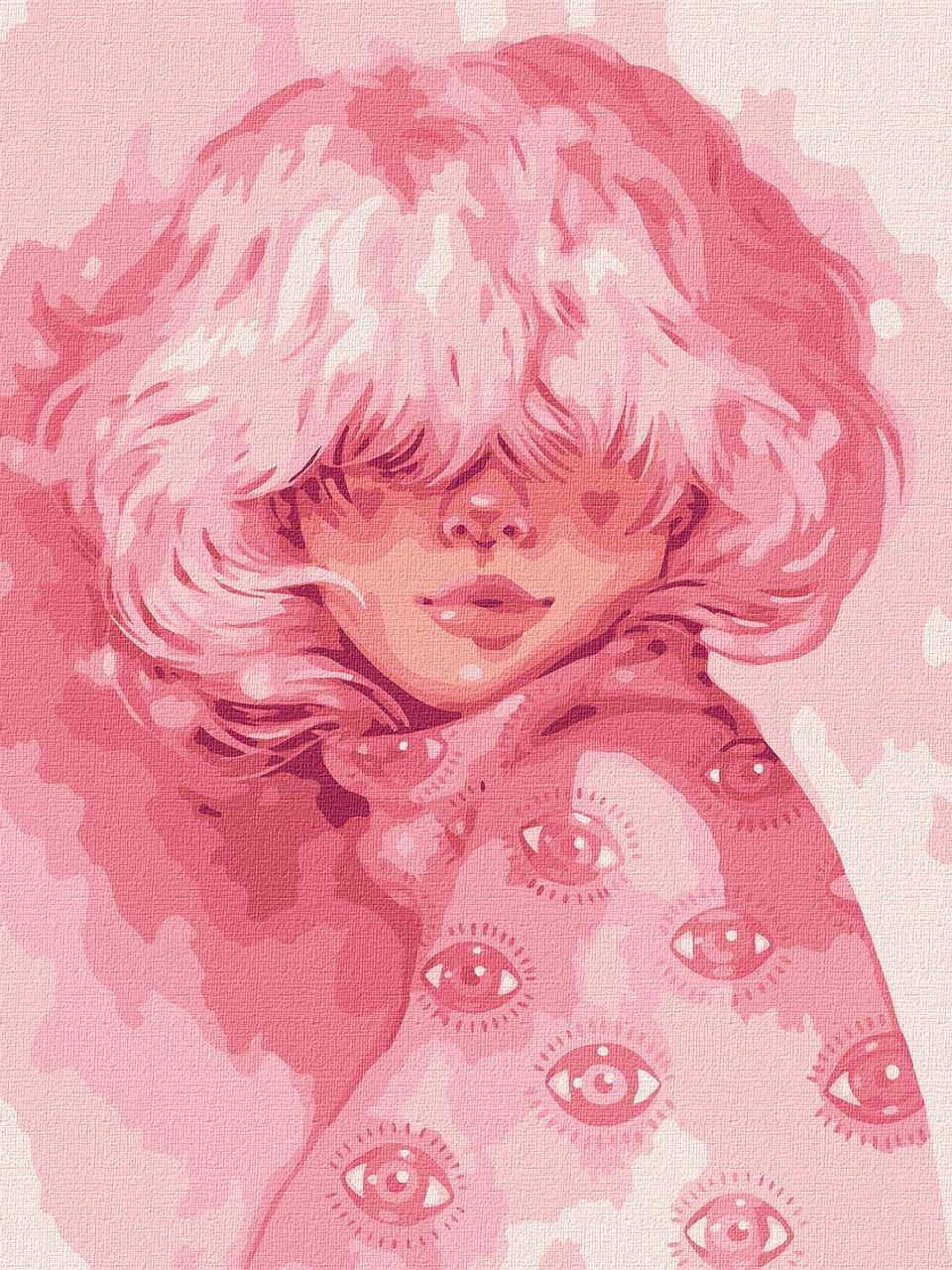 Картина по номерам Идейка Мои розовые мечты KHO4940 холст на подрамнике 30х40 см (1670712540)