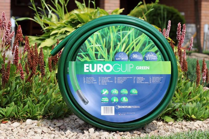 Шланг садовий Tecnotubi Euro Guip для поливу d 1/2" 20 м Green (EGG 1/2 20) - фото 2