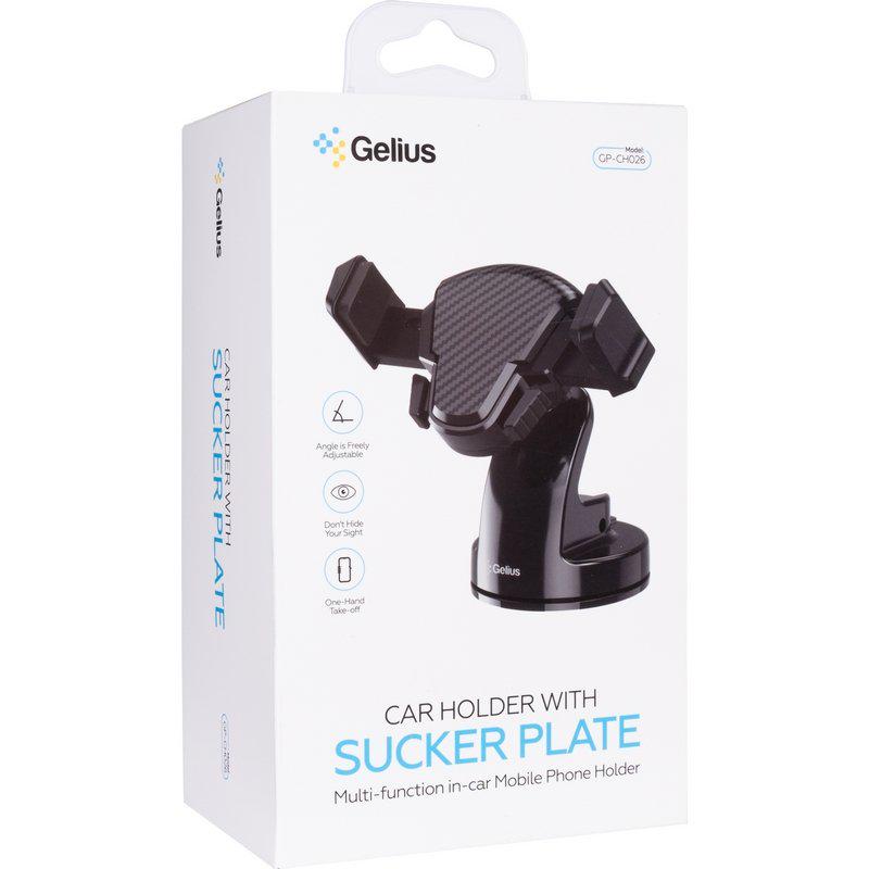 Автотримач холдер Gelius Sucker Plate GP-CH026 Black (100082) - фото 5 Автотримач холдер Gelius Sucker Plate GP-CH026 Black (100082) - фото 5