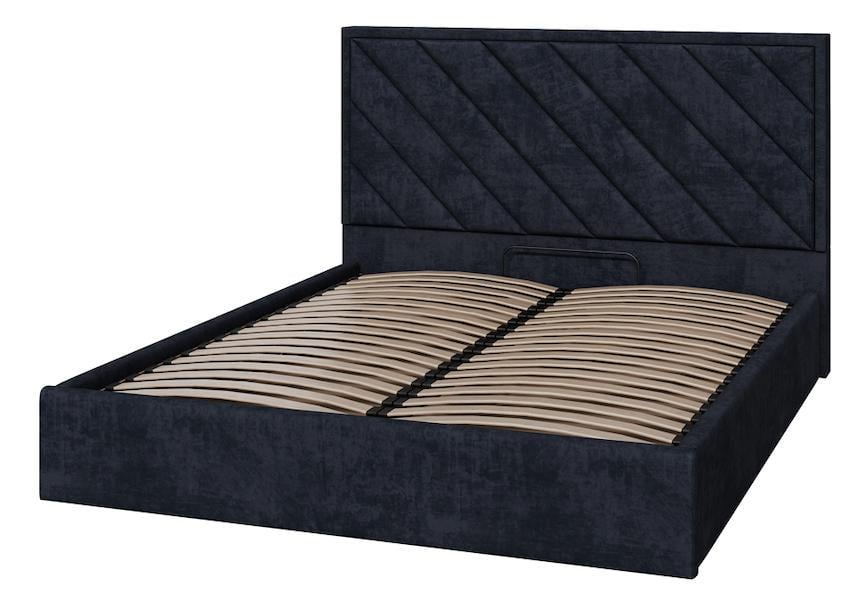 Кровать-подиум двуспальная ChicagoNew Design Standart Simple 160х190 см Темно-серый