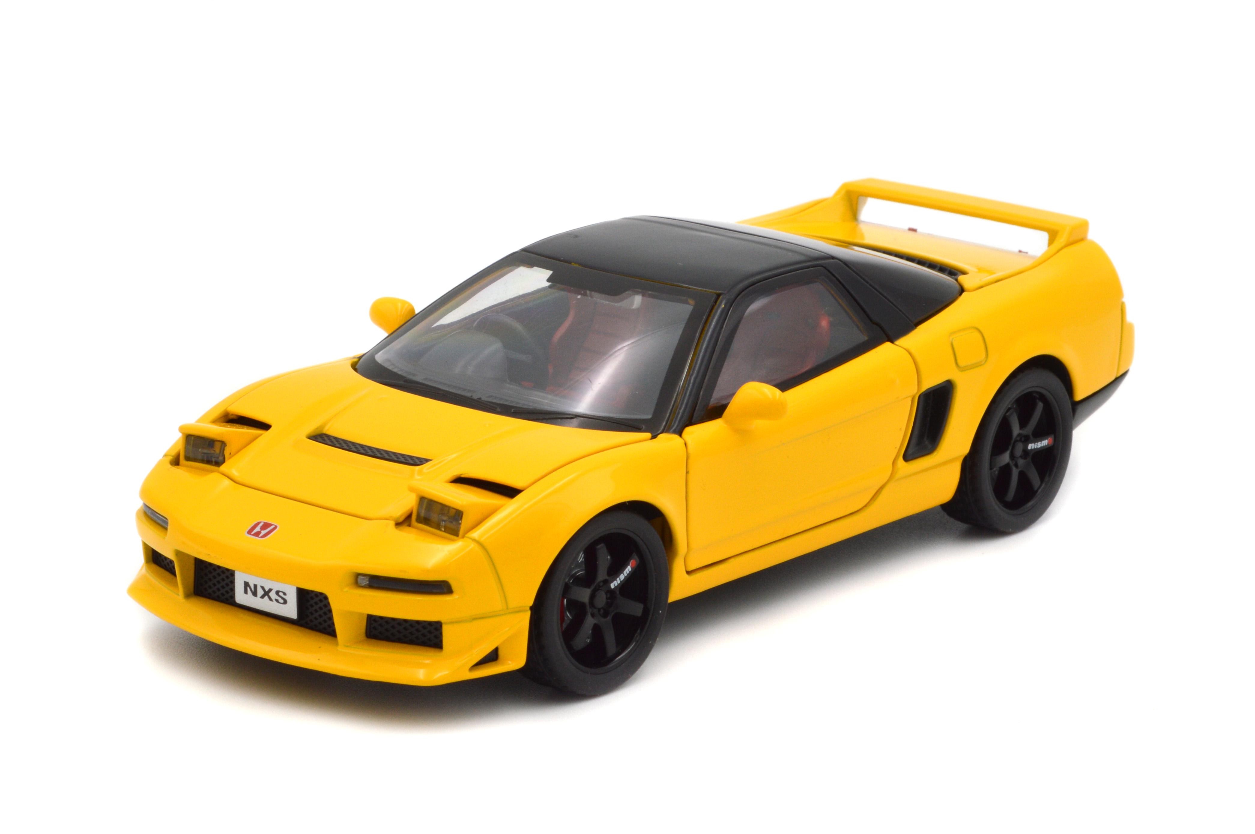 Игрушечная машинка металлическая Honda NSX 1:32 свет/звук/инерция/открывающиеся двери (41022Y)