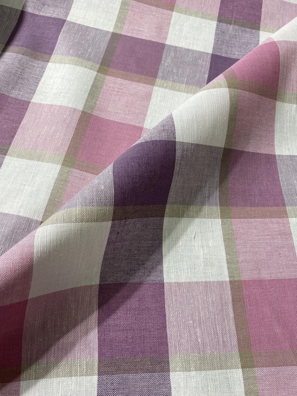 Ткань скатертная LINEN PLUS льняная 155 см 1/1 Меланж - фото 4