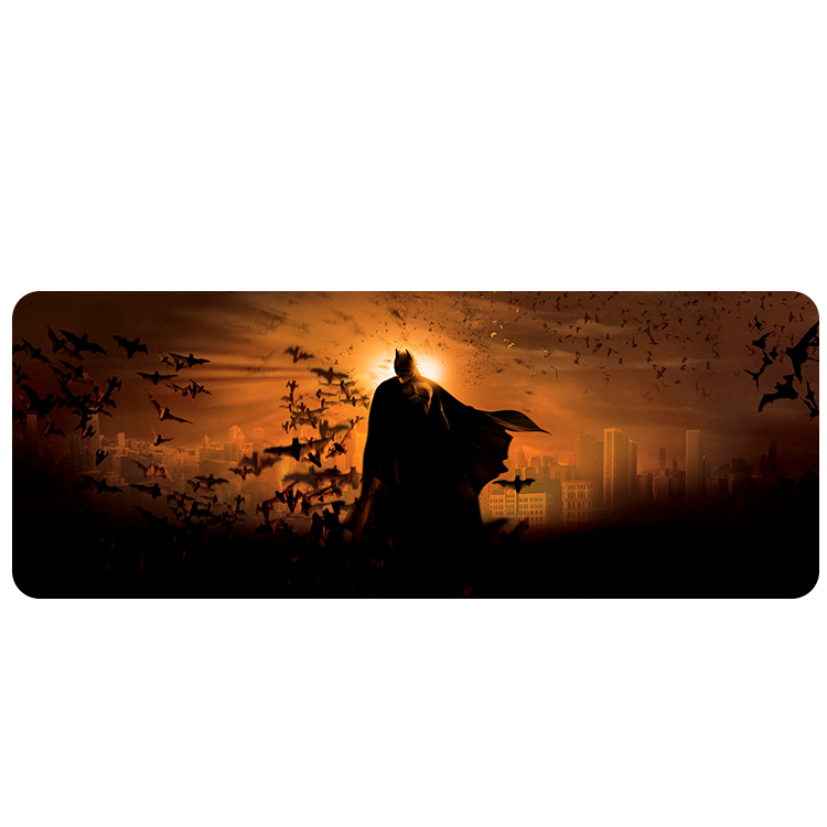 Коврик для мышки тканевый Batman sunrise с боковой прошивкой 2 мм 300x800 мм Черный (35806)