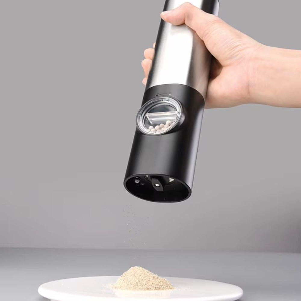 Набір млинів для спецій електричні на акумуляторі 2в1 (KYMQ-17C) - фото 4 Набір млинів для спецій електричні на акумуляторі 2в1 (KYMQ-17C) - фото 4