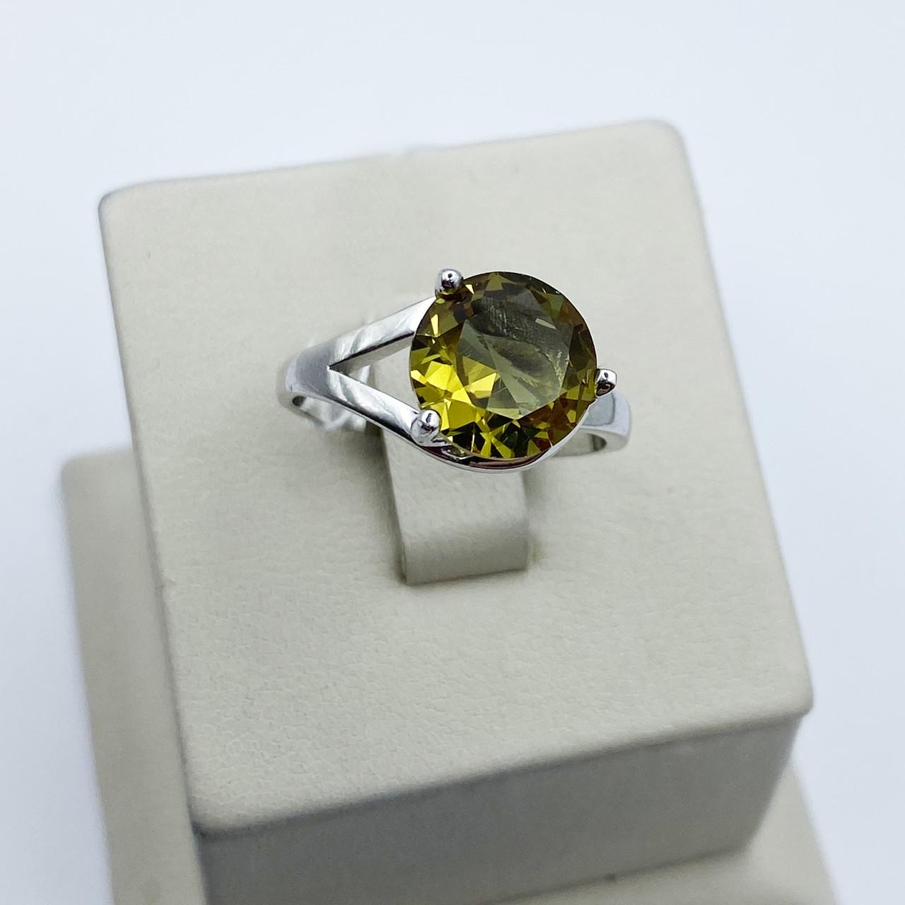 Кільце срібне з султанітом р. 19 3,51 г (2026591012)