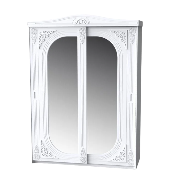 Шкаф-купе Неман Анжелика 1536х2160х624 мм Белый супермат (45770)