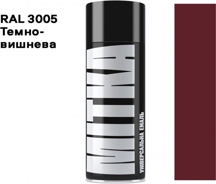 Эмаль MITKA Универсальная 400 мл 3005 Темно-вишневый (MI3005) - фото 2