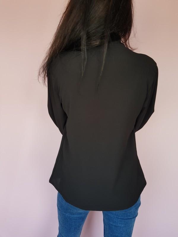 Блуза на пуговицах Boohoo 10385 M Черный - фото 5 Блуза на пуговицах Boohoo 10385 M Черный - фото 5