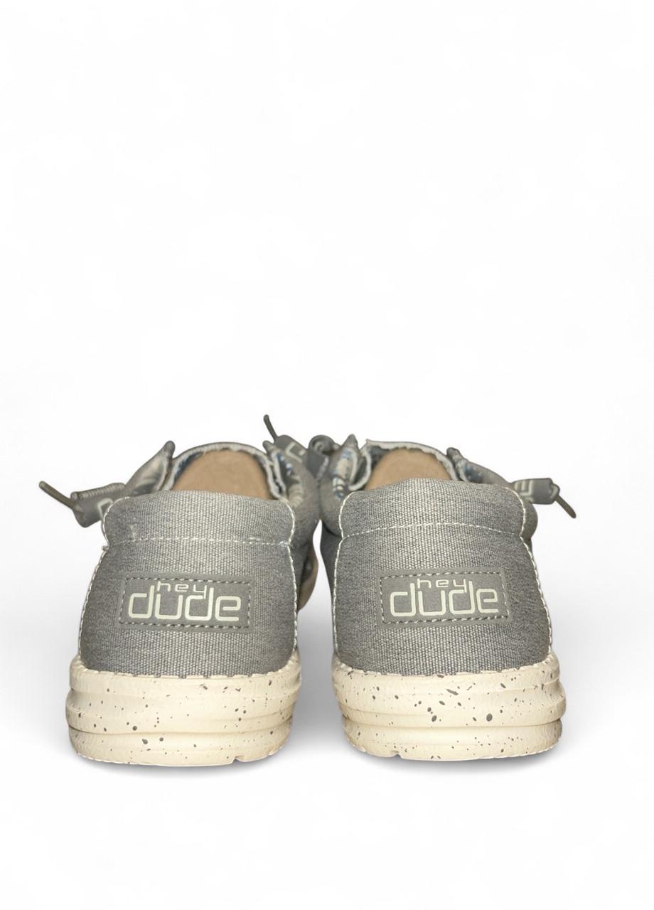 Мокасины мужские Hey Dude Wally Stretch iron 150203910 р. 47 30,7 см Серый (2772098778) - фото 5 Мокасины мужские Hey Dude Wally Stretch iron 150203910 р. 47 30,7 см Серый (2772098778) - фото 5