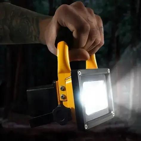 Прожектор портативный аккумуляторный Bailong BL-N01 LED 10 Вт - фото 4 Прожектор портативный аккумуляторный Bailong BL-N01 LED 10 Вт - фото 4