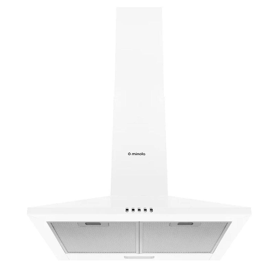 Вытяжка MINOLA HK 6614 WH 1000 LED Белый (5902767908900)