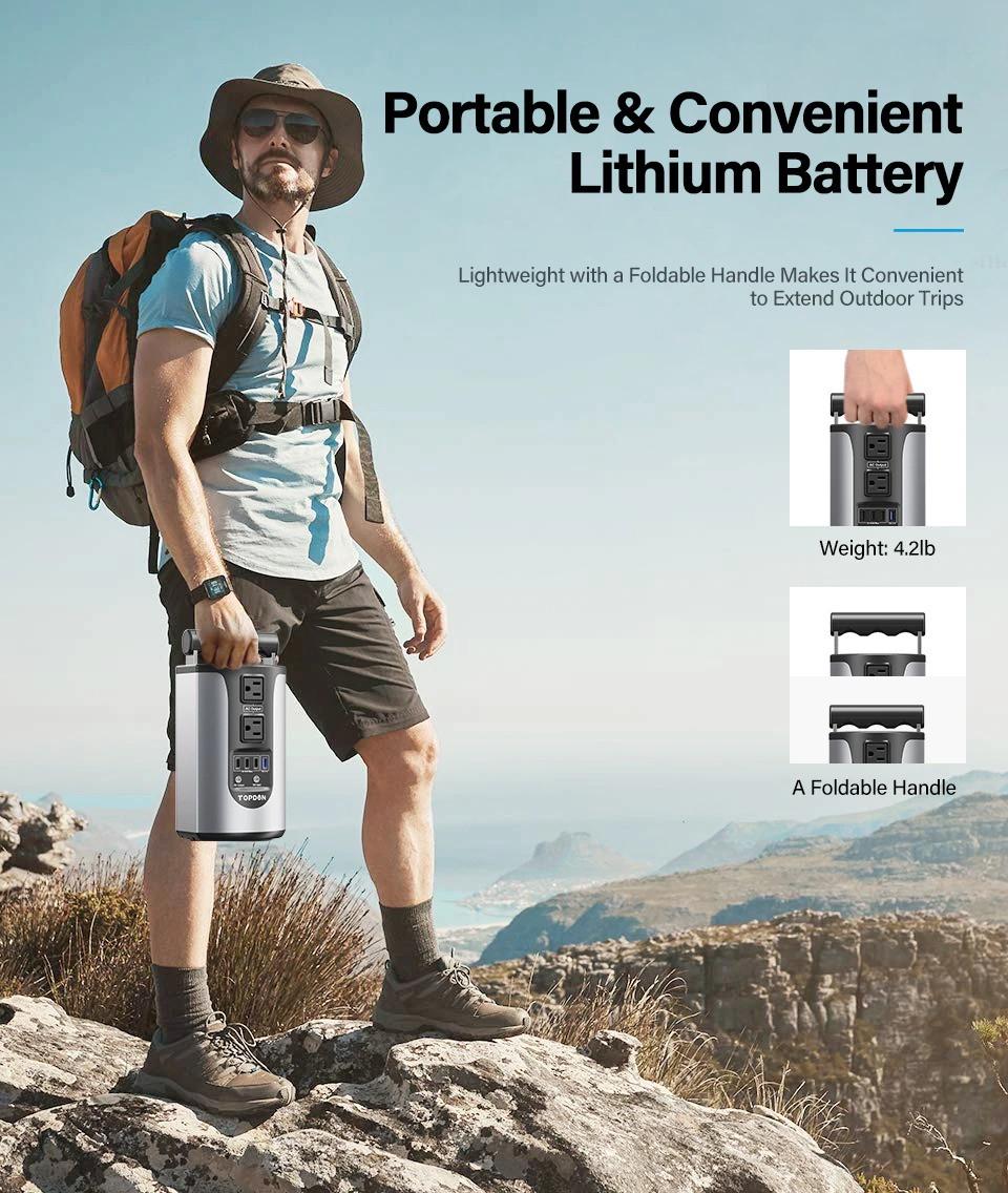 Мини электростанция Topdon Hurricano H200 49800 mAh 200 W - фото 8 Мини электростанция Topdon Hurricano H200 49800 mAh 200 W - фото 8