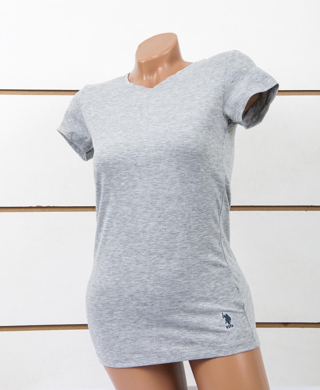 Футболка женская US Polo Assn 66002 M Серый