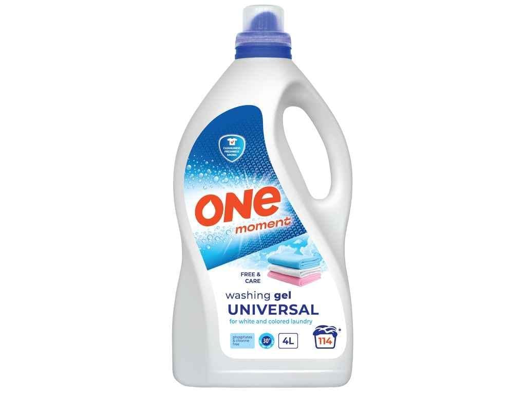 Средство для стирки One Moment UNIVERSAL FREE&CARE 4 л