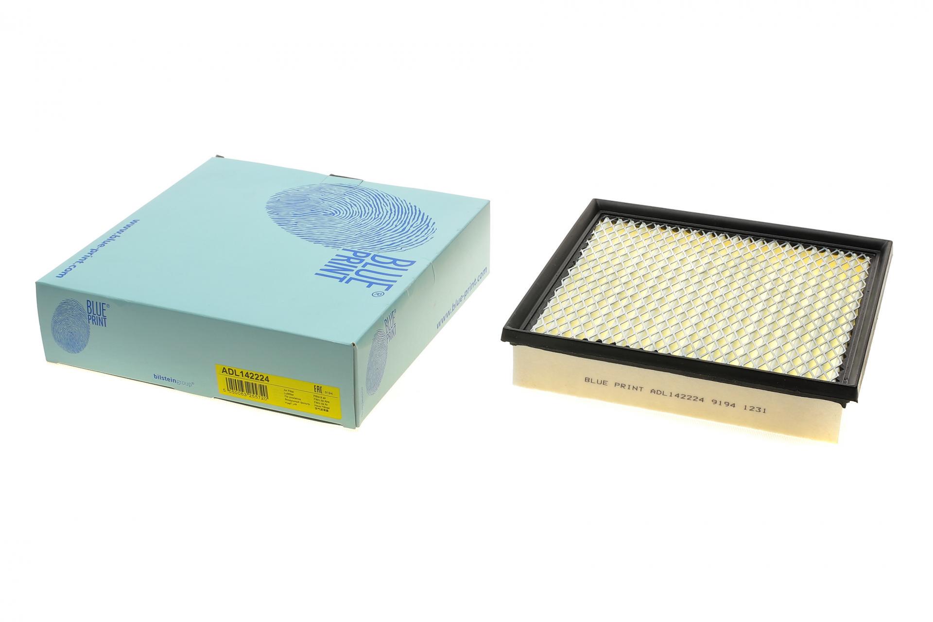 Фильтр воздушный BLUE PRINT для Fiat Freemont 3,6 V6 24V 11-/Dodge Avenger/Journey 3,6 V6 24V 06- (ADL142224)