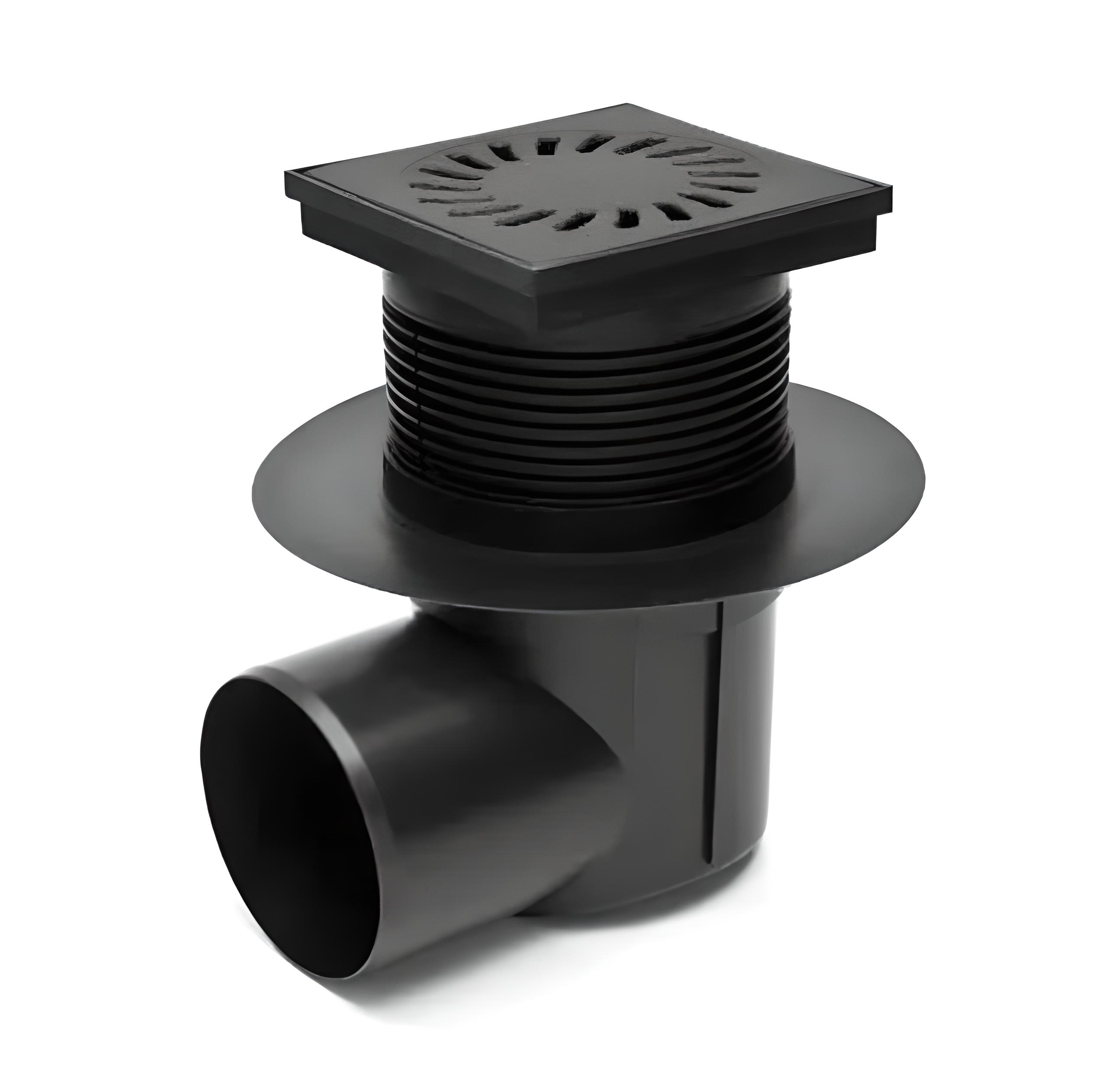 Трап для улиц и паркингов с чугунной решеткой 150х150 мм/боковой DN110 мм/сухой сифон (424 S-Li) Трап для улиц и паркингов с чугунной решеткой 150х150 мм/боковой DN110 мм/сухой сифон (424 S-Li)