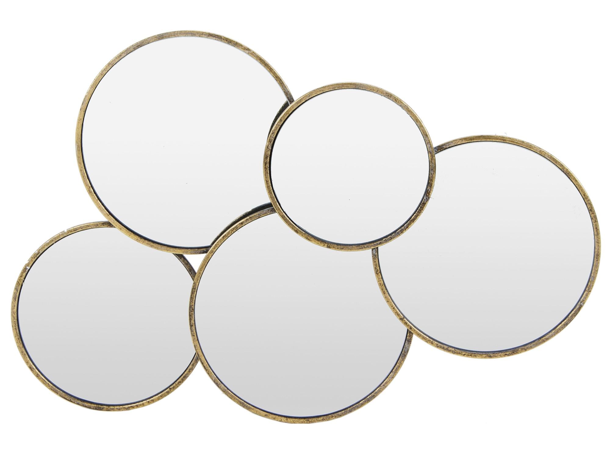 Зеркало настенное 83x58x6 см Золотой (135652)