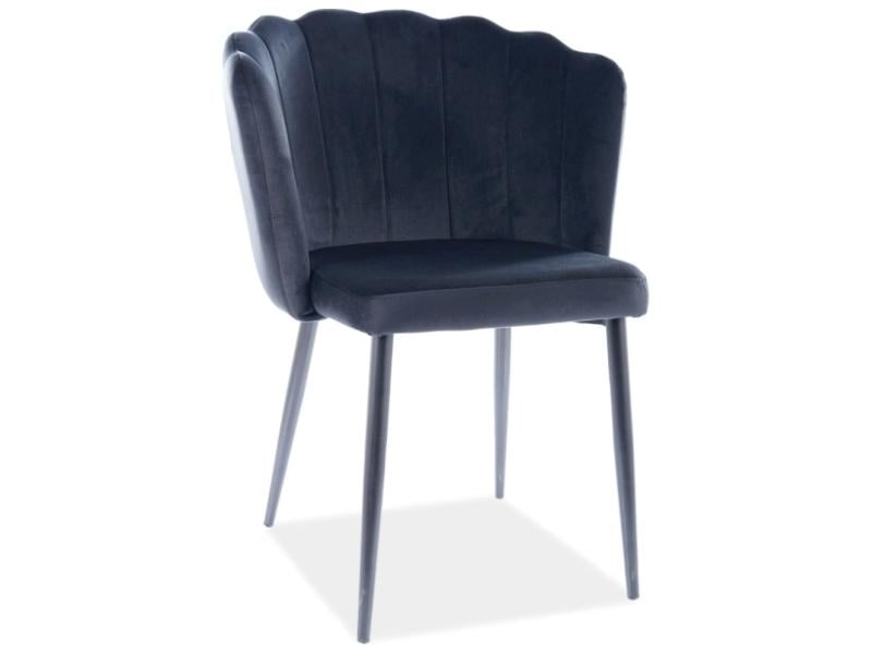 Стул Roksana velvet Черный (ROKSANAVCC)