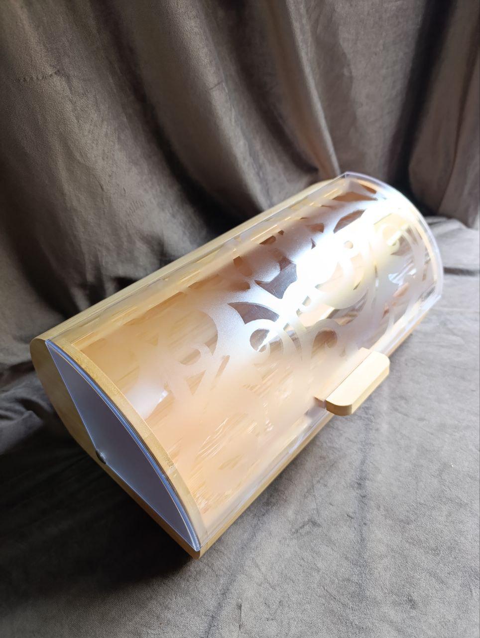 Хлібниця Maestro MR-1674S дерево 36,5х22х16,5 см Бежевий (MR-1674S) - фото 2 Хлібниця Maestro MR-1674S дерево 36,5х22х16,5 см Бежевий (MR-1674S) - фото 2