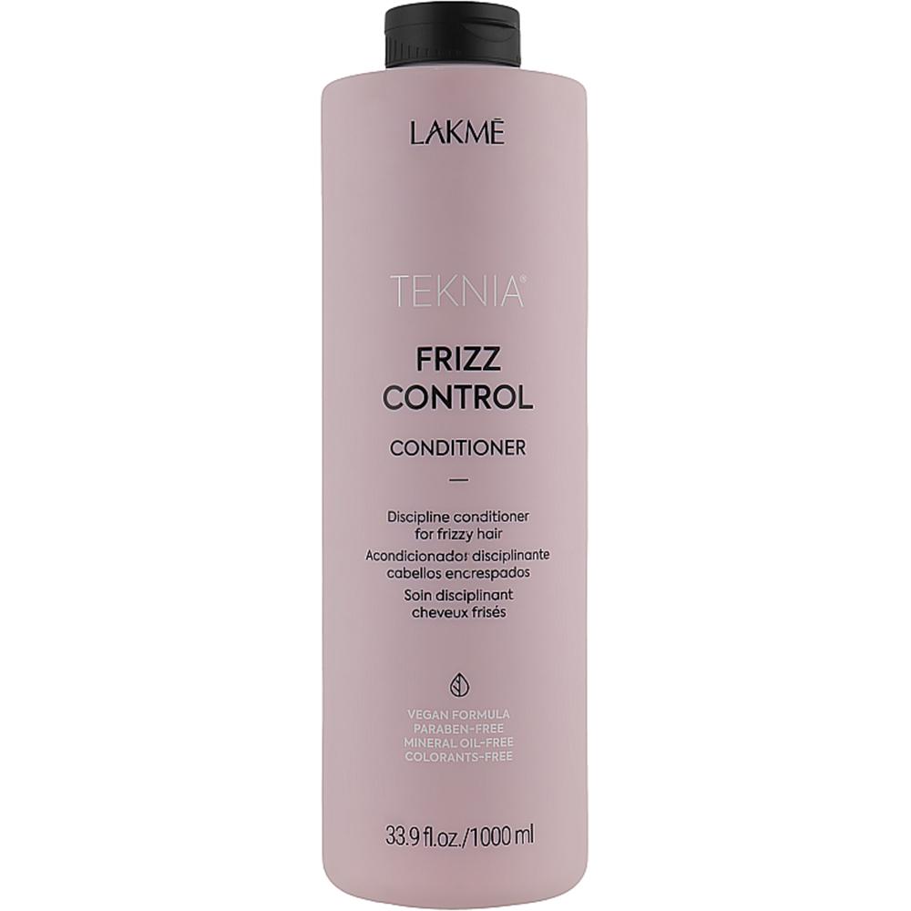 Кондиціонер для неслухняного або кучерявого волосся Lakme Teknia Frizz Control дисциплінуючий 1000 мл (44421) - фото 1