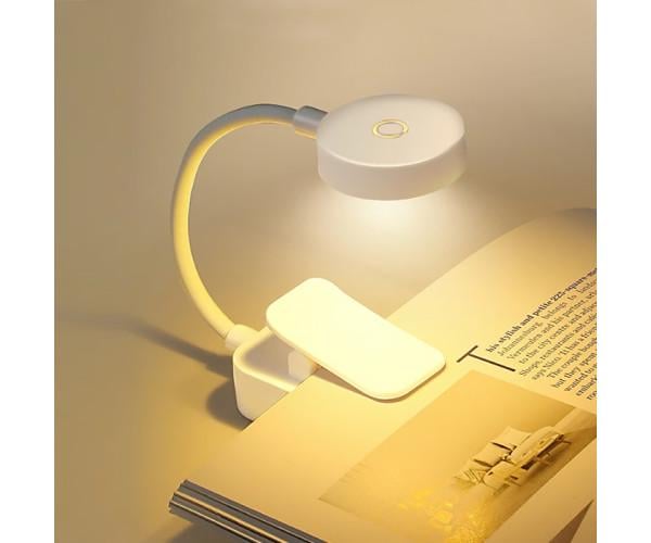 Светильник LED для чтения на клипсе USB (1484)