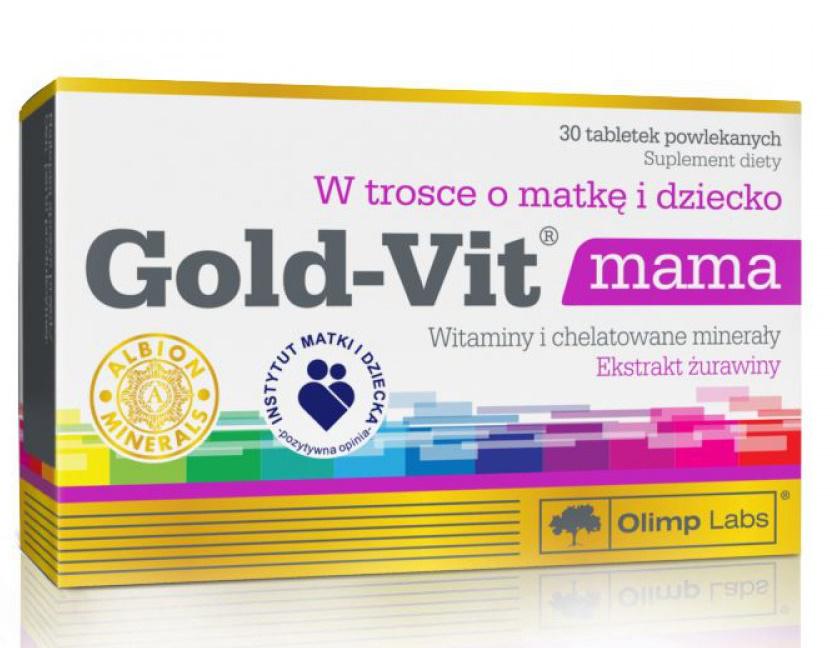 Витаминно-минеральный комплекс для спорта Olimp Nutrition Gold-Vit for Mama 30 Caps Витаминно-минеральный комплекс для спорта Olimp Nutrition Gold-Vit for Mama 30 Caps