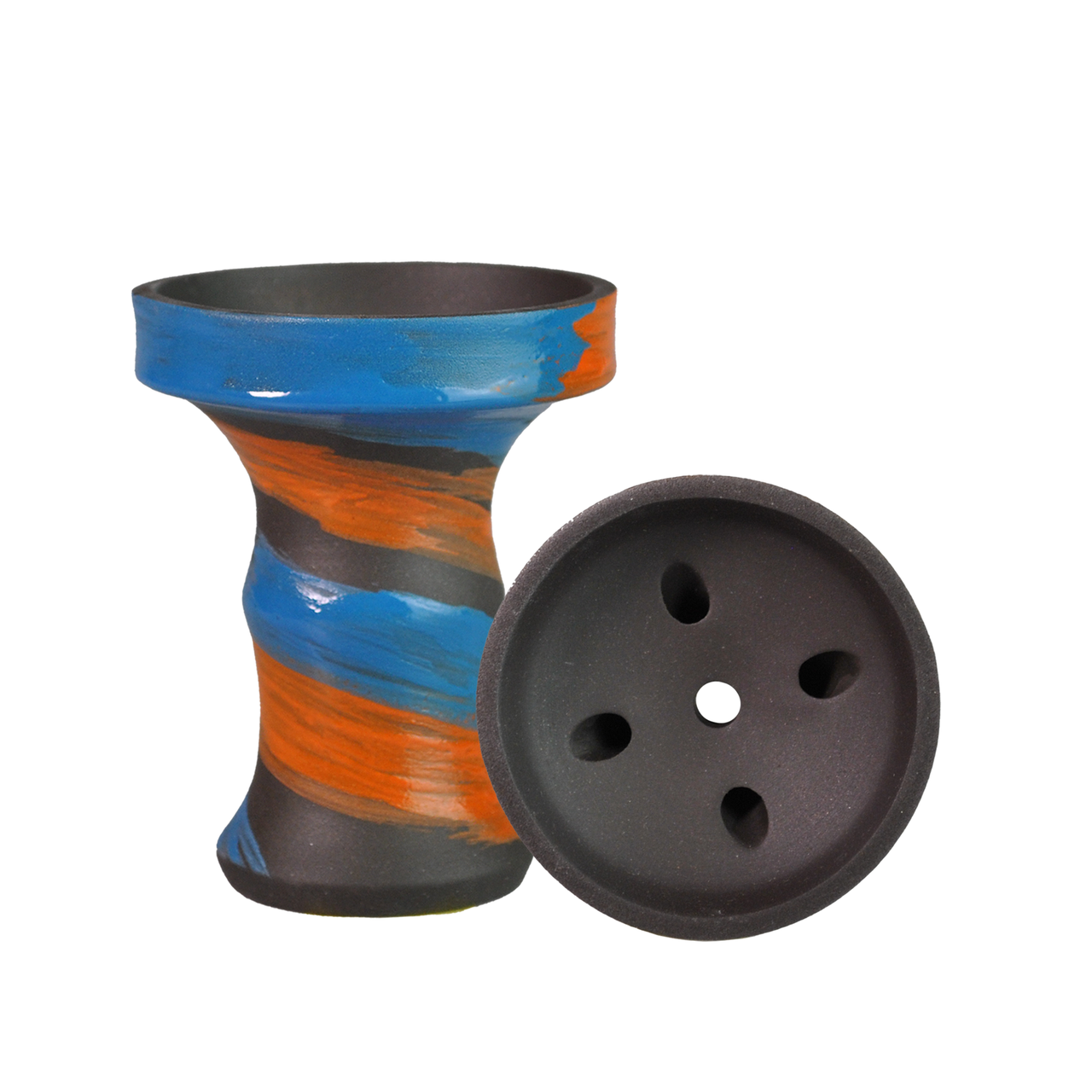 Чаша для кальяна Personalka Bowl Blue Orange (kb002) Чаша для кальяна Personalka Bowl Blue Orange (kb002)