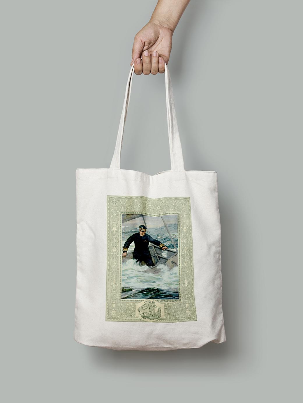 Эко-сумка Капитан тонет шопер (FA08028_Bag)