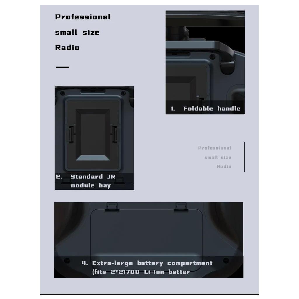 Пульт управления для дрона Jumper T12 MAXHALL ELRS2.4G (C10120) - фото 9 Пульт управления для дрона Jumper T12 MAXHALL ELRS2.4G (C10120) - фото 9