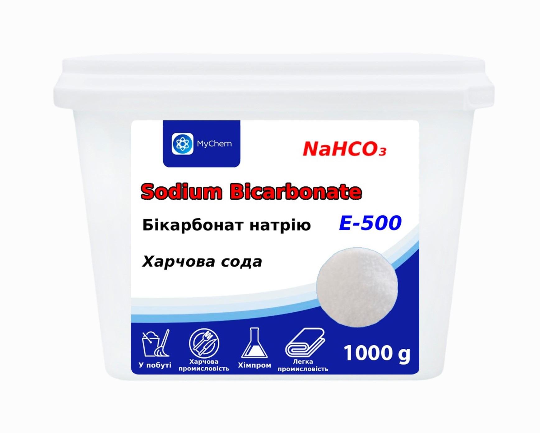 Пищевая сода Е-500 MyChem 1 кг