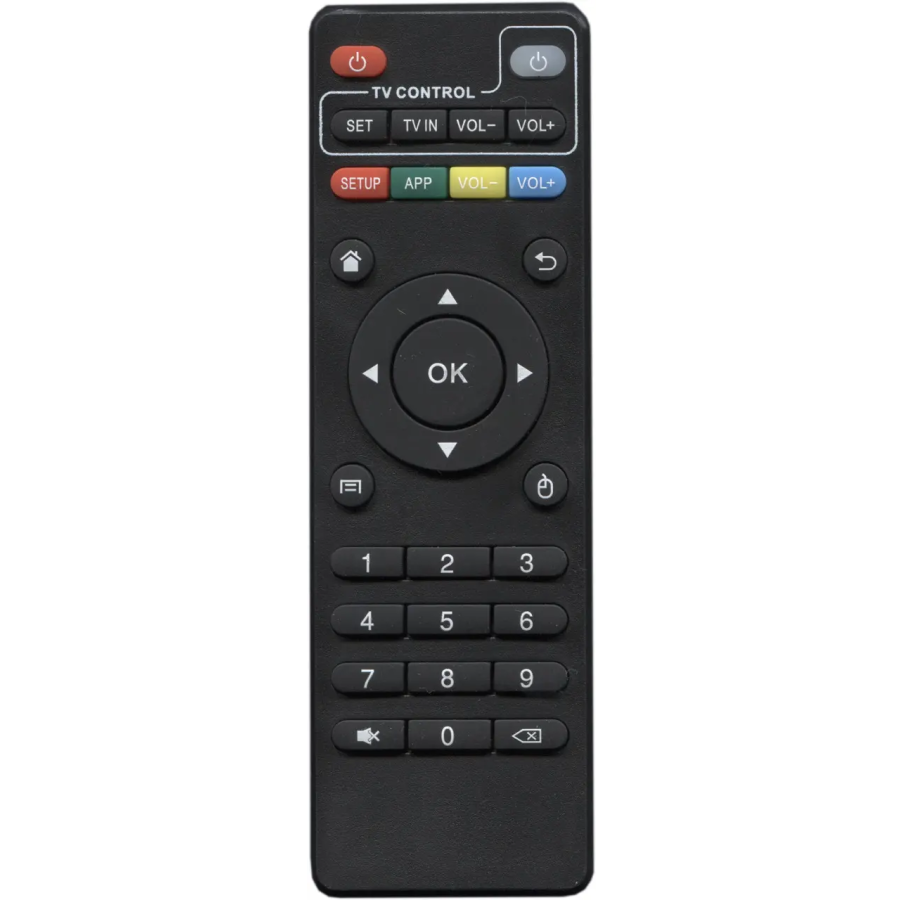 Пульт для смарт приставки Smart TV BOX X96 c обучаемым блоком (5067)