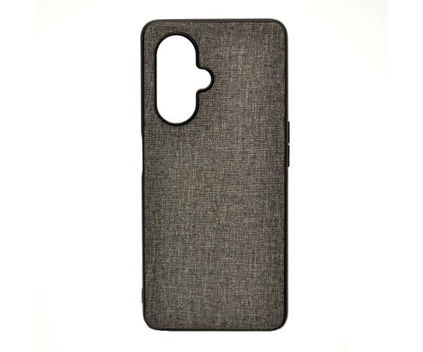 Чехол накладка New Textile Leather Cаse для OnePlus Nord CE 3 lite Серый