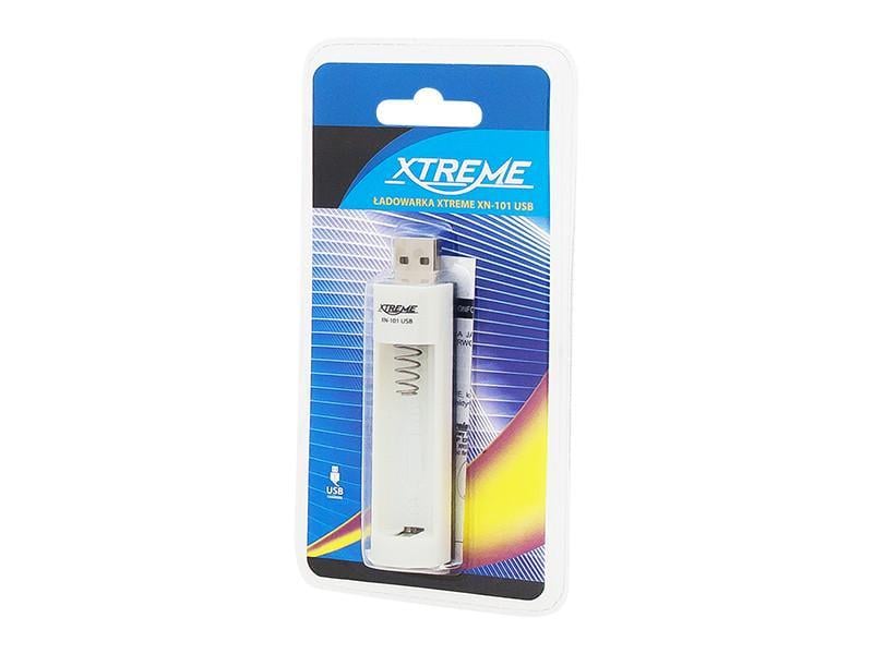 Зарядний пристрій для батарейок Xtreme XN-101 USB 1xAA/AAA 200 мА (75-441#)