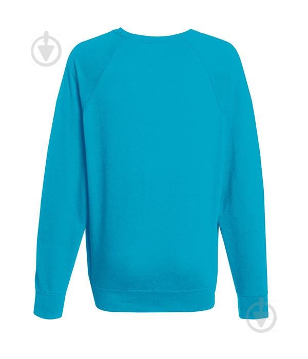 Світшот Fruit of the Loom Lightweight raglan sweat XXL Блакитний (0621380ZUXXL) - фото 2