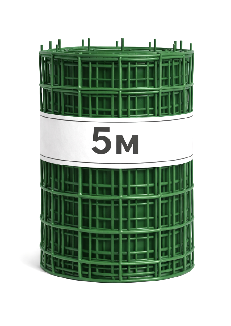 Сетка садовая пластиковая Клевер для заборов и сада 85х95 мм/50 см/5 м Светло-зеленый (32398068) Сетка садовая пластиковая Клевер для заборов и сада 85х95 мм/50 см/5 м Светло-зеленый (32398068)