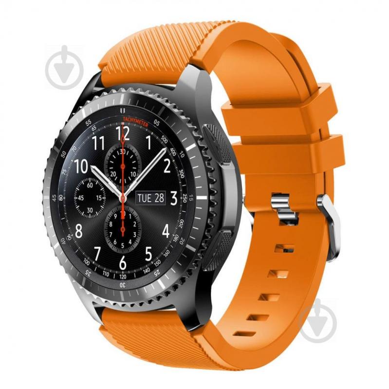 Ремешок 22 мм BeWatch ECO для Samsung Galaxy Watch 46mm | Samsung Gear S3 Оранжевый (1021107.3)