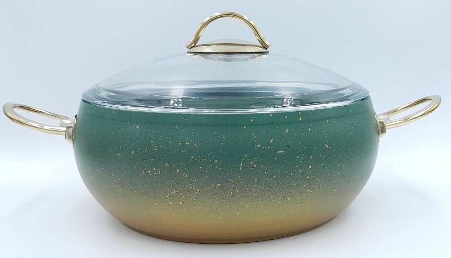 Кастрюля OMS Collection 3141 24 см 4,5 л Green (21339627)